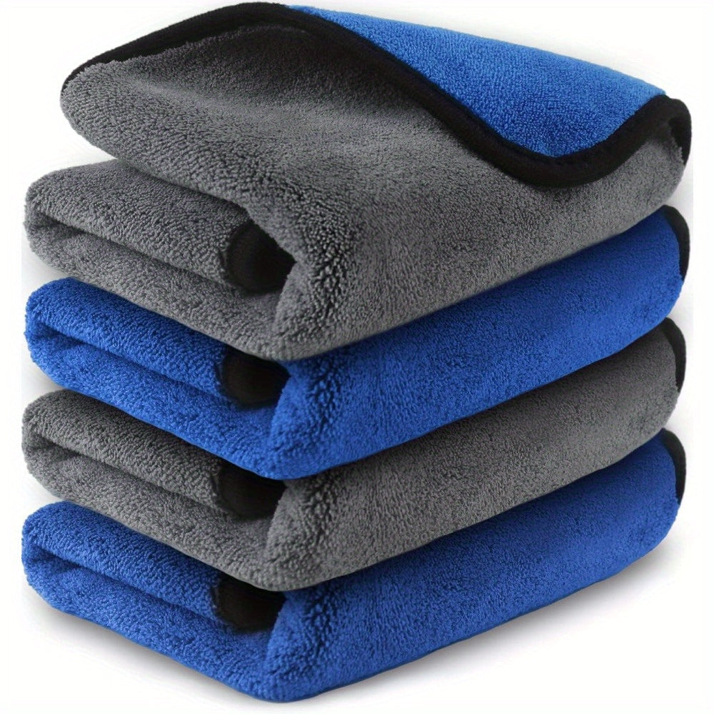 15pcs Car Towels - Super Absorbent, Super Thick, Non-woven Polishing, Washing and Drying Cloth Suitable for Car Kitchens, Bathrooms and Other Scenarios, Affordable