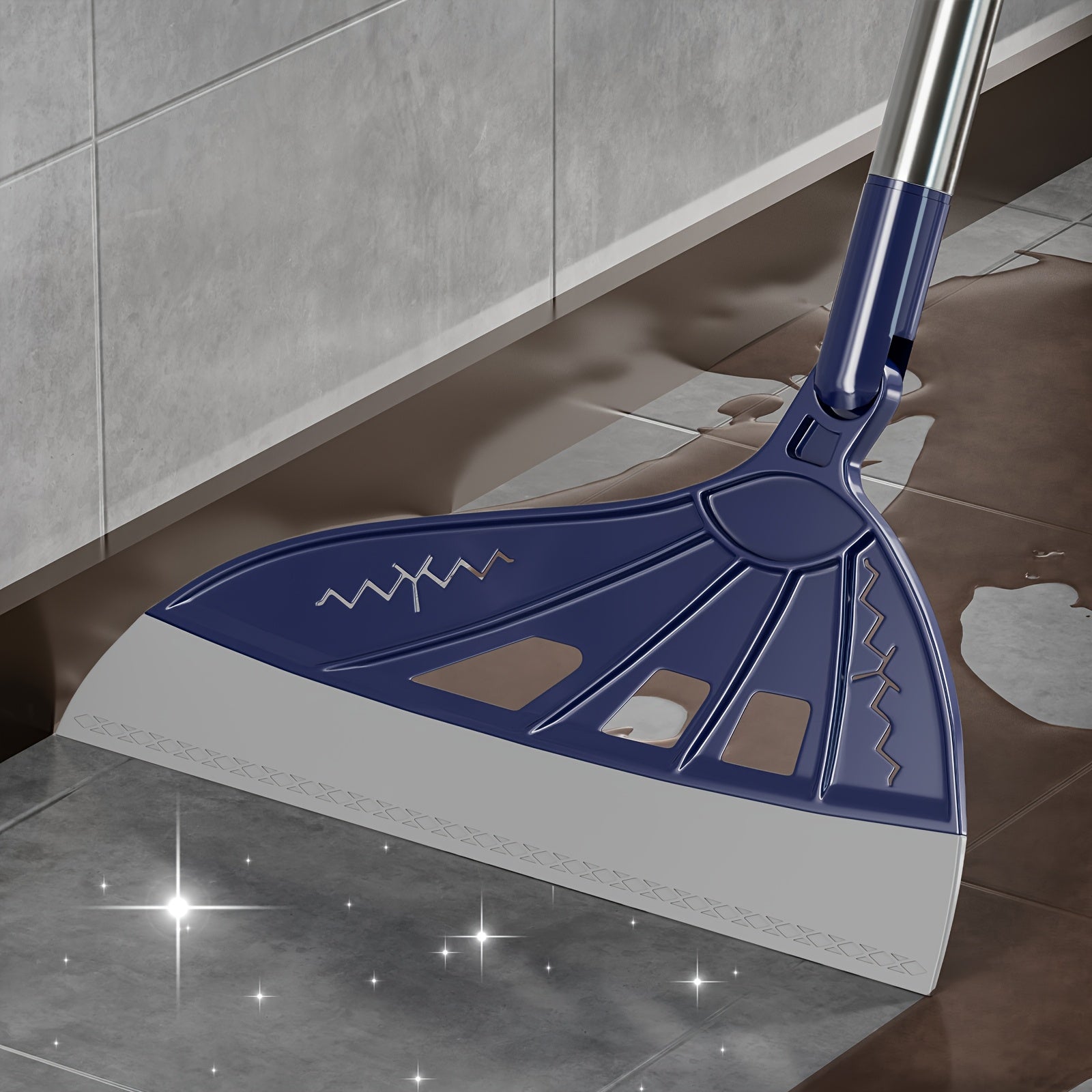 Magic Broom Household Silicone Broom, Magic Air Broom for Floor Cleaning, 48 \