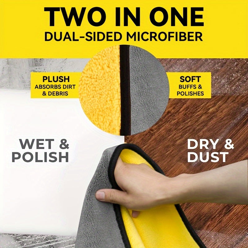 30\u002F50pcs, Dish Towels, Extra Soft Car Wash Microfiber Towel, Car Cleaning Drying Cloth, Never Scratch Home Kitchen Rag, Dishwashing Cloth, Scouring Pad, Cleaning Supplies