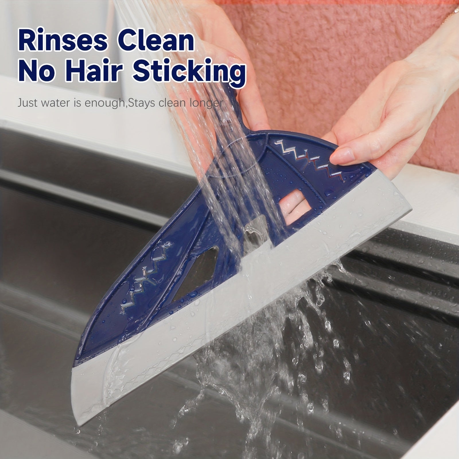 Magic Broom Household Silicone Broom, Magic Air Broom for Floor Cleaning, 48 \