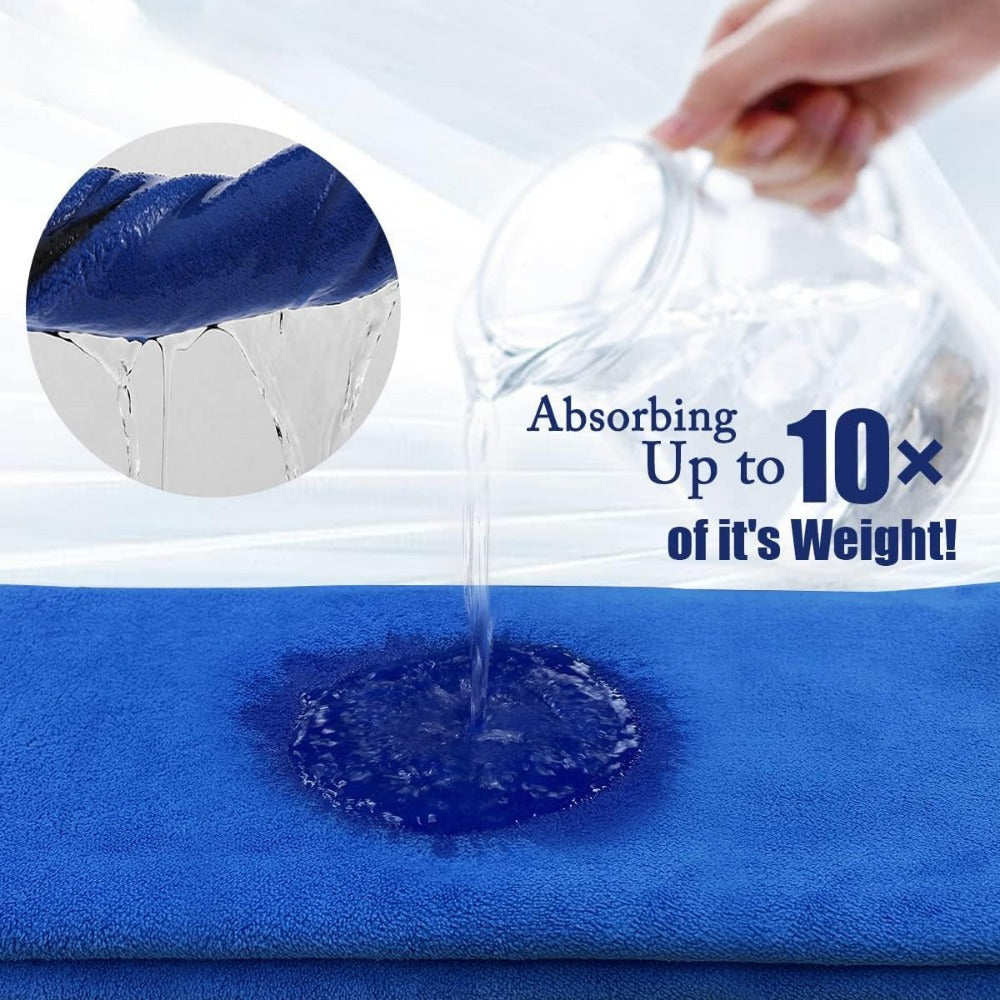 15pcs Car Towels - Super Absorbent, Super Thick, Non-woven Polishing, Washing and Drying Cloth Suitable for Car Kitchens, Bathrooms and Other Scenarios, Affordable