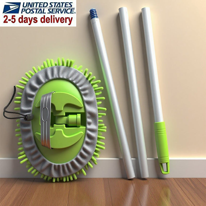 A Car Cleaning Kit Featuring a Long-Handled Brush And an Ultra-Fine Fiber Brush, Ideal for Washing Cars, Rvs, And Trucks, Without Battery