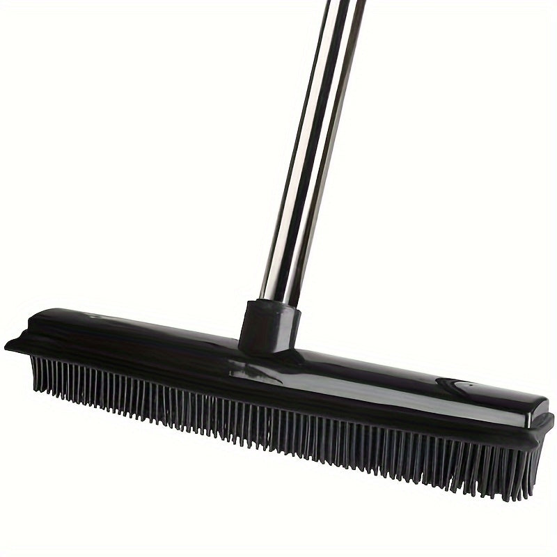 Carpet Pet Hair Broom Adjustable Black Broom | Pet Hair, Carpet Rake & Scraper, Floor Brush
