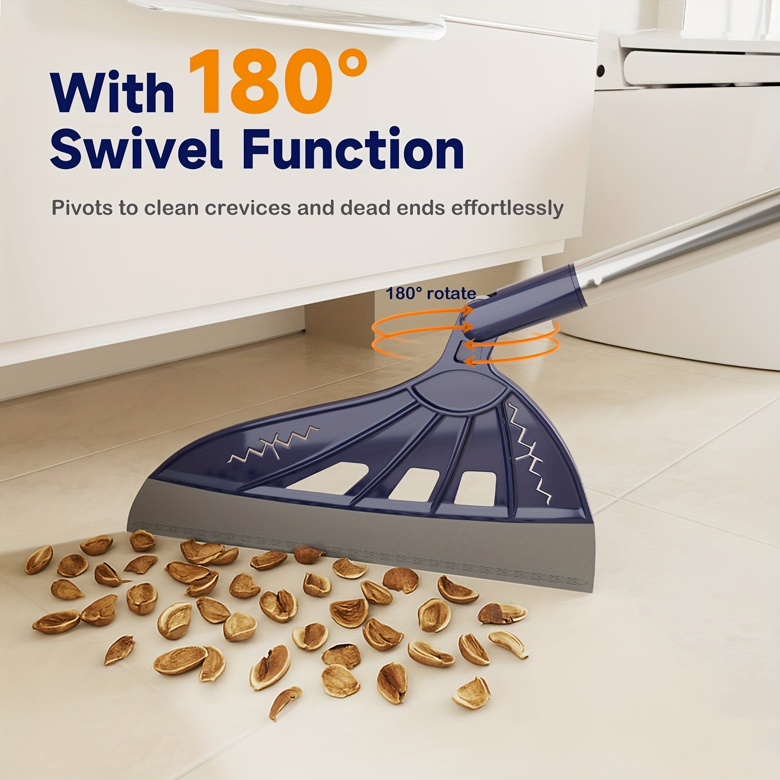 Magic Broom Household Silicone Broom, Magic Air Broom for Floor Cleaning, 48 \