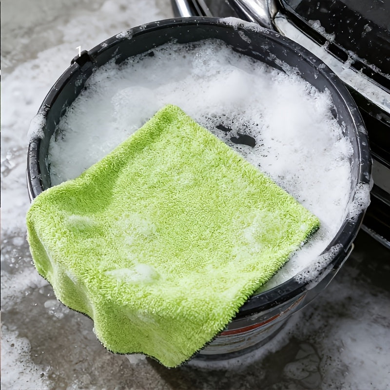 2pcs SUV Truck Drying Towel – Double-Sided Microfiber Cloth, Quick-Dry Car Wash Towel, Ultra-Absorbent Fabric, Used for Car Detailing And Maintenance, Professional Auto Care, Vehicle Care Detailer, Car Wash Towel, Car Dryer, Wet Towel Base