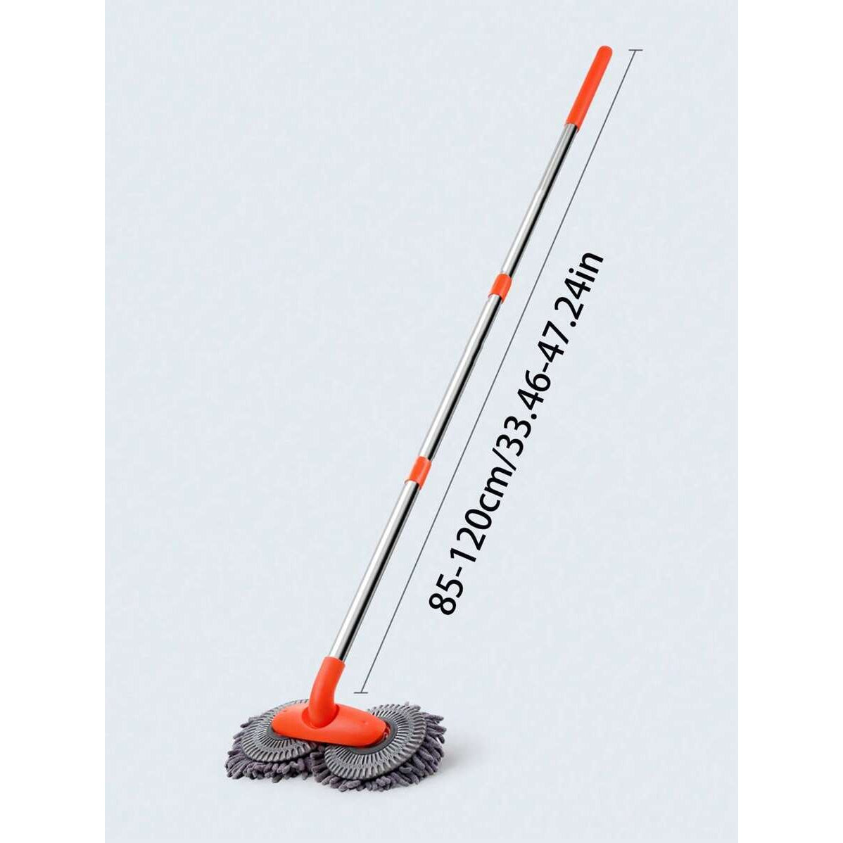 Car Cleaning Mop Featuring a 135Cm Extendable Handle, a 360° Rotating Brush Made of Absorbent Chenille Microfiber, Designed for Scratch-Free Dusting of Car Windows