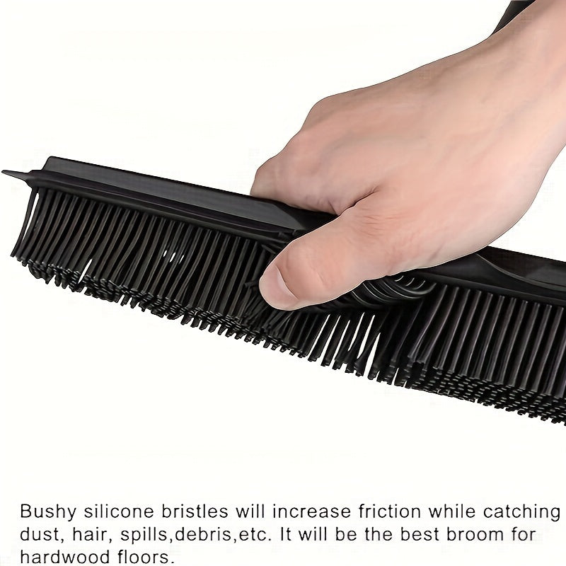 Carpet Pet Hair Broom Adjustable Black Broom | Pet Hair, Carpet Rake & Scraper, Floor Brush